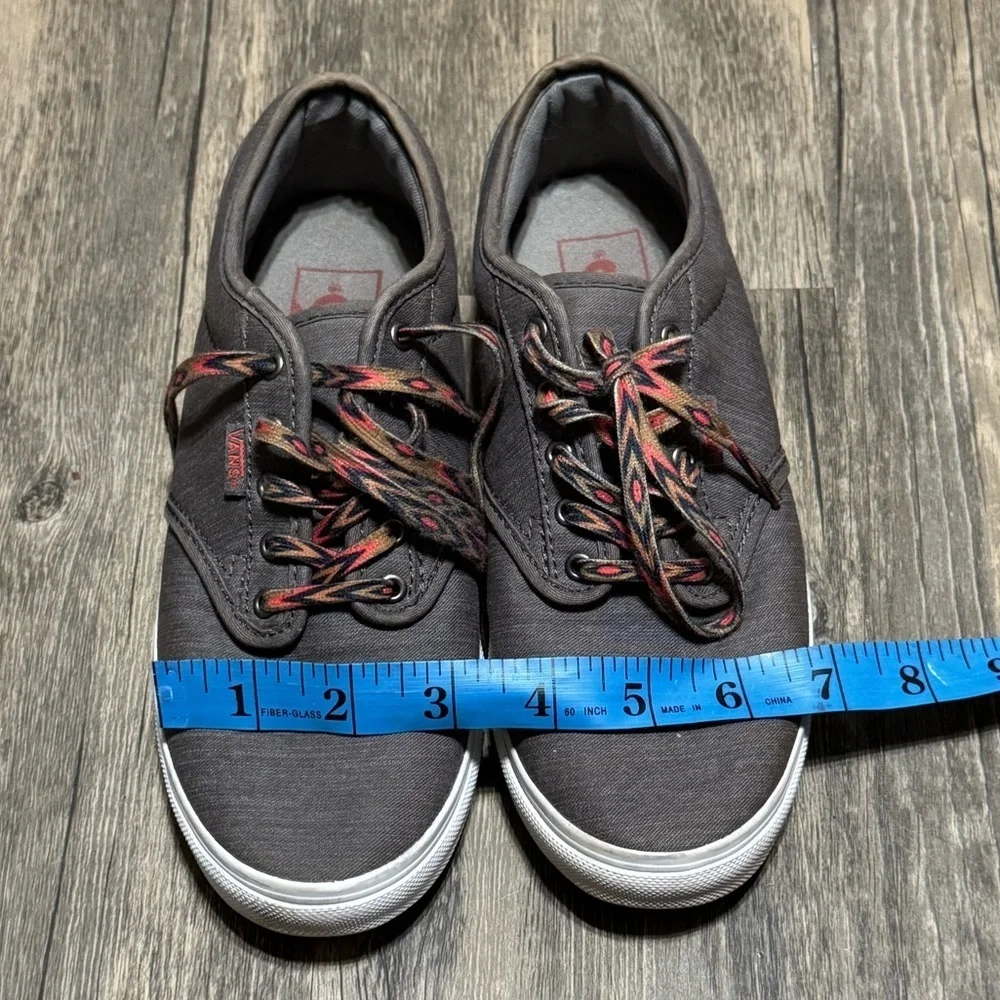 Vans Atwood Low Tribal Canvas Sneakers Women Size 6.5